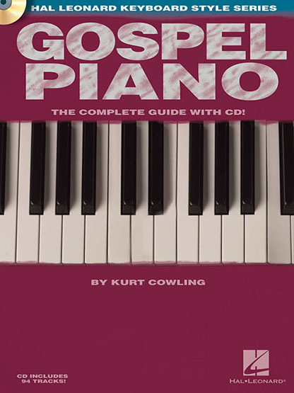 This is the cover of my book and CD, Gospel Piano, published by Hal Leonard, Inc.